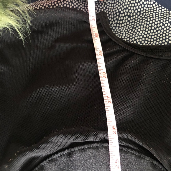 AMERICAN APPAREL SKINTIGHT BLACK WITH MESH XS - Picture 15 of 16